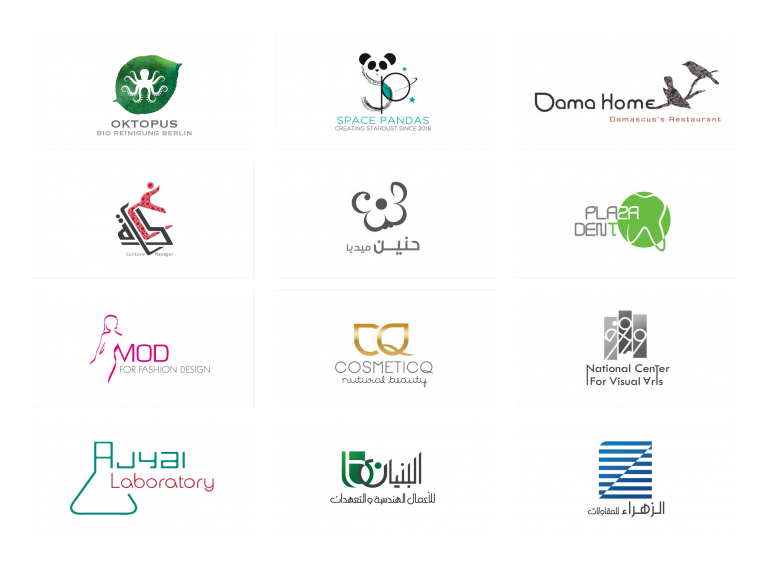Nour, Alnader, Portfolio, Web, Logos, Gestaltung, Design, Branding